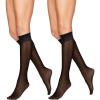 imageHanes Alive Womens Full Suppor Sheer Toe Knee High SheersJet