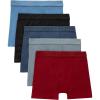 Red/Blue/Black 5-pack