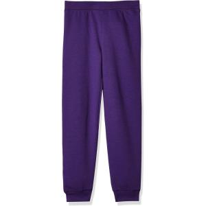 Hanes Girls ComfortSoft EcoSmart Jogger Pants(Purple Thora)