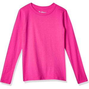 Hanes Girls’ Comfortsoft Long Sleeve Tee(Amaranth)