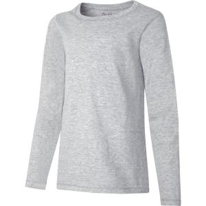 Hanes Girls’ Comfortsoft Long Sleeve Tee(Light Steel)
