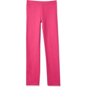 Hanes Girls EcoSmart Sweatpants, Open Leg Bottoms, Tagless Sweatpants(Amaranth)