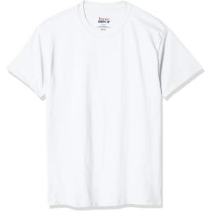Hanes Men’s Beefy-t T-Shirt, Heavyweight Cotton Tee, 1 Or 2 Pack, Big & Tall(White)