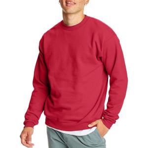 Hanes Men’s EcoSmart Sweatshirt (2 Pack)(Deep Red – 1 Pack)