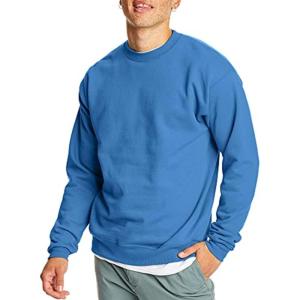 Hanes Men’s EcoSmart Sweatshirt (2 Pack)(Denim Blue – 1 Pack)