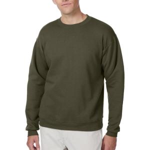 Hanes Men’s EcoSmart Sweatshirt (2 Pack)(Fatigue Green – 1 Pack)