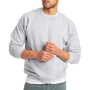 Hanes Men’s EcoSmart Sweatshirt (2 Pack)(Light Steel – 1 Pack)