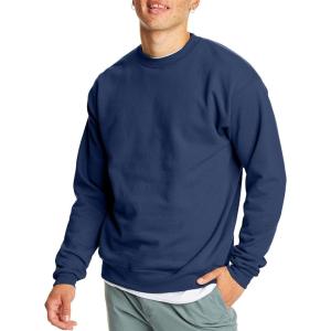 Hanes Men’s EcoSmart Sweatshirt (2 Pack)(Navy – 1 Pack)