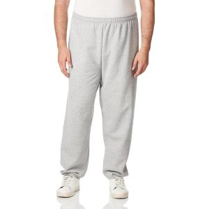 Hanes Men’s Ecosmart Best Sweatpants, Athletic Lounge Pants with C”ed Cuffs(Light Steel)