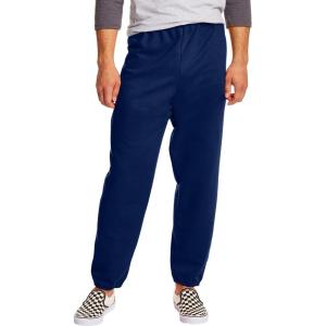 Hanes Men’s Ecosmart Best Sweatpants, Athletic Lounge Pants with C”ed Cuffs(Navy – 1 Pack)