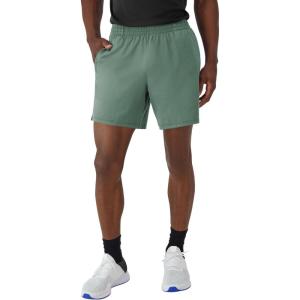 Hanes Mens Moves Performance Shorts, Athletic Moisture-Wicking Shorts with Pockets, 6” Inseam(Herbal Olive Green)