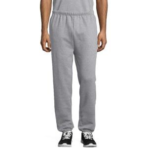 Hanes Men’s Sweatpants, Ultimate Cotton Fleece Sweatpants, Joggers with Pockets for Men(Light Steel)