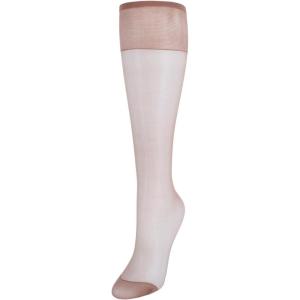 Hanes Silk Reflections Women’s Knee High Reinforce Toe 2 Pack(Barely There)