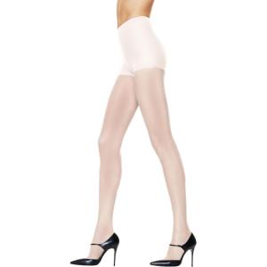 Hanes Women’s Control Top Sheer Toe Silk Reflections Panty Hose(White)