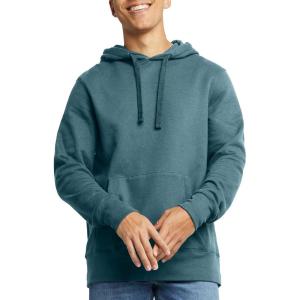 Hanes mens Originals Midweight Fleece Hoodie, Pullover Hooded Sweatshirt for Men(Cactus)