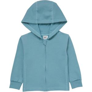 Hanes unisex-baby Pure Comfort Organic Hoodie, French Terry Full-zip Hooded Sweatshirt, Infant Boys & Girls(Blue)