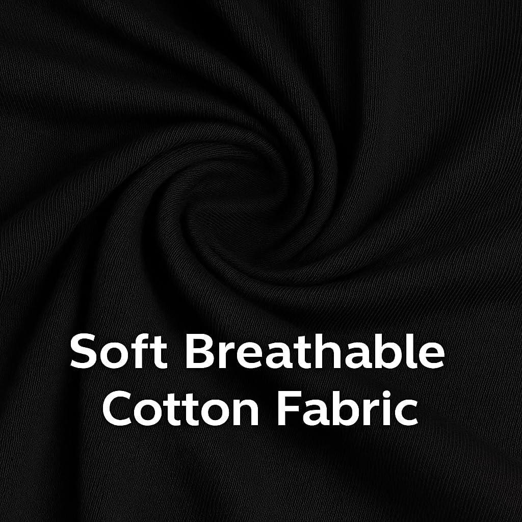 imageHanes Mens 2Pack Sleep Shorts Cotton Lounge Shorts 75quot Inseam Breathable Fit Elastic Waist Pantalones para Dormir 2PackBlackBlack