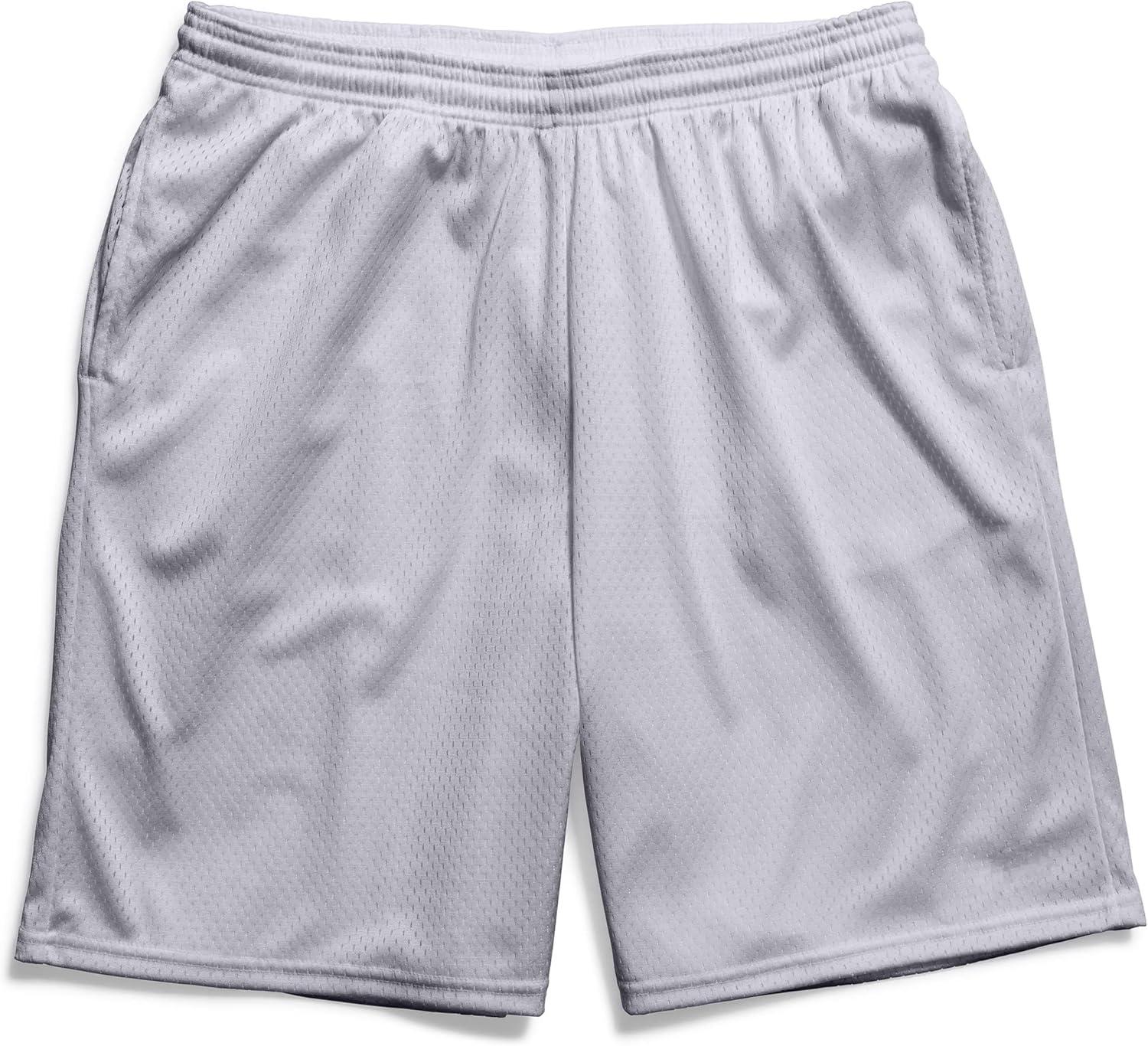 imageHanes Mens Jersey Pocket ShortAthletic Gray