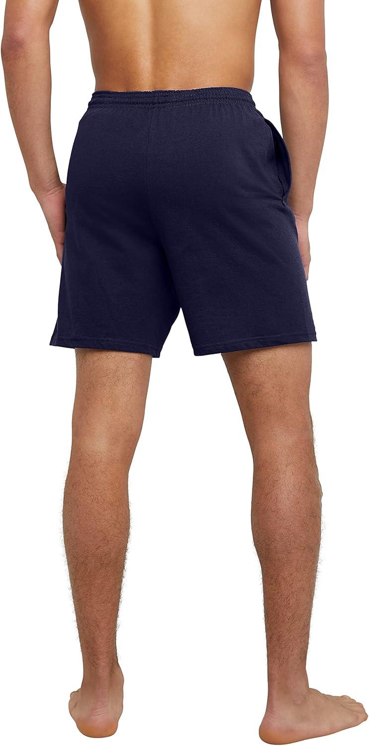 imageHanes Mens Jersey Pocket ShortAthletic Navy