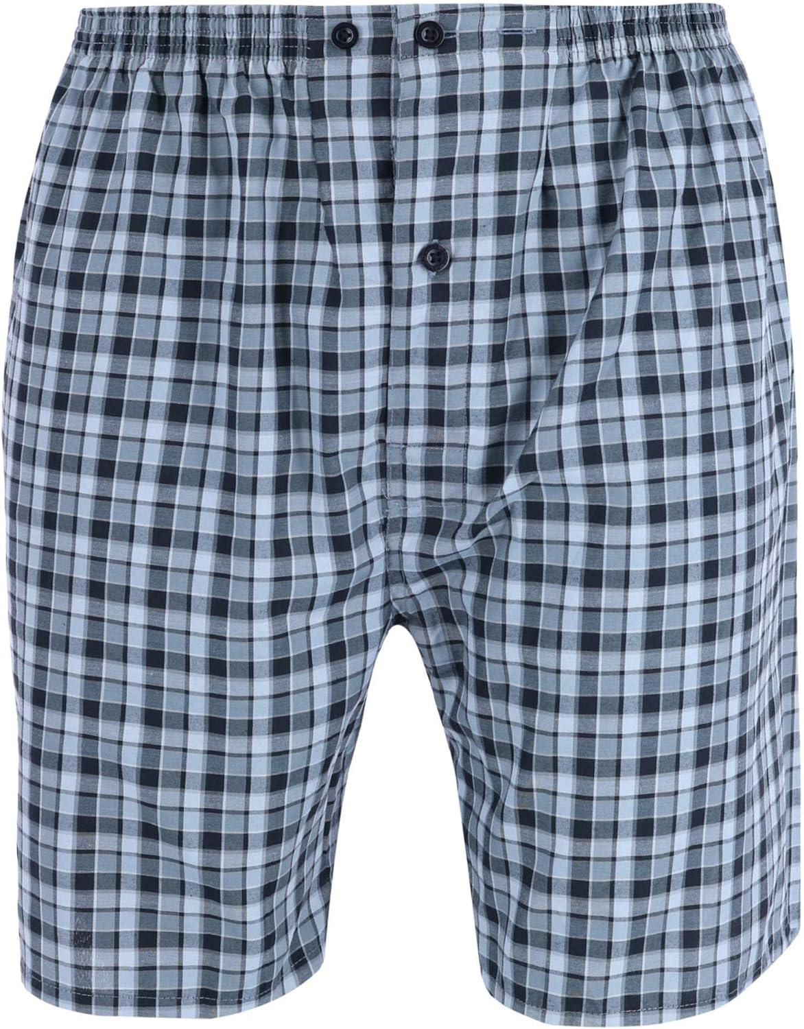 imageHanes Mens Short Sleeve Nightwear Pajama Short PJ Set Pijama de Dos Piezas para HombreBlackgrey