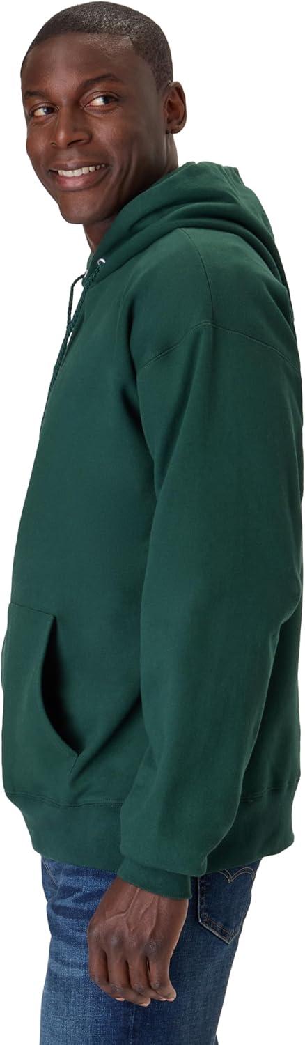 imageHanes Mens Ultimate Sweatshirt Heavyweight Fleece Hoodie Cotton Sweatshirt for MenDeep Forest