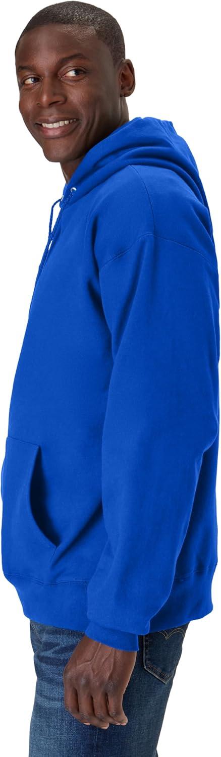 imageHanes Mens Ultimate Sweatshirt Heavyweight Fleece Hoodie Cotton Sweatshirt for MenDeep Royal