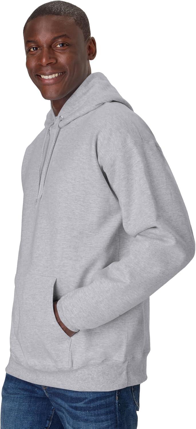 imageHanes Mens Ultimate Sweatshirt Heavyweight Fleece Hoodie Cotton Sweatshirt for MenLight Steel