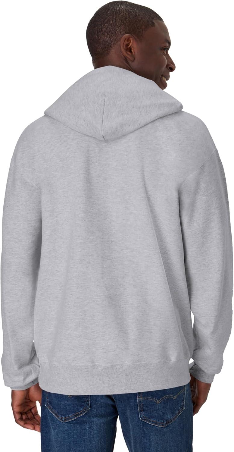 imageHanes Mens Ultimate Sweatshirt Heavyweight Fleece Hoodie Cotton Sweatshirt for MenLight Steel