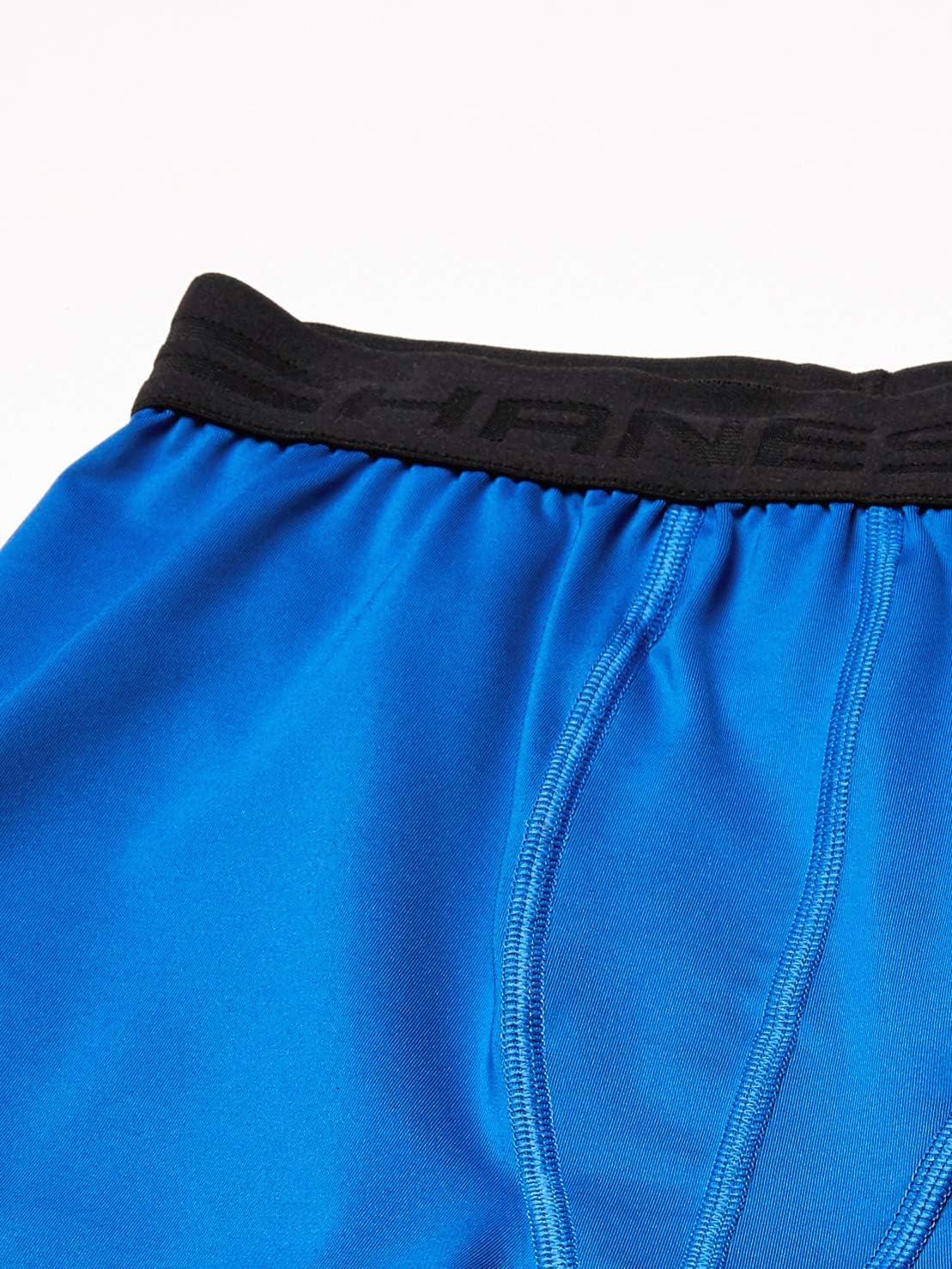 imageHanes Sport Mens Performance Compression ShortAwesome BlueEbony