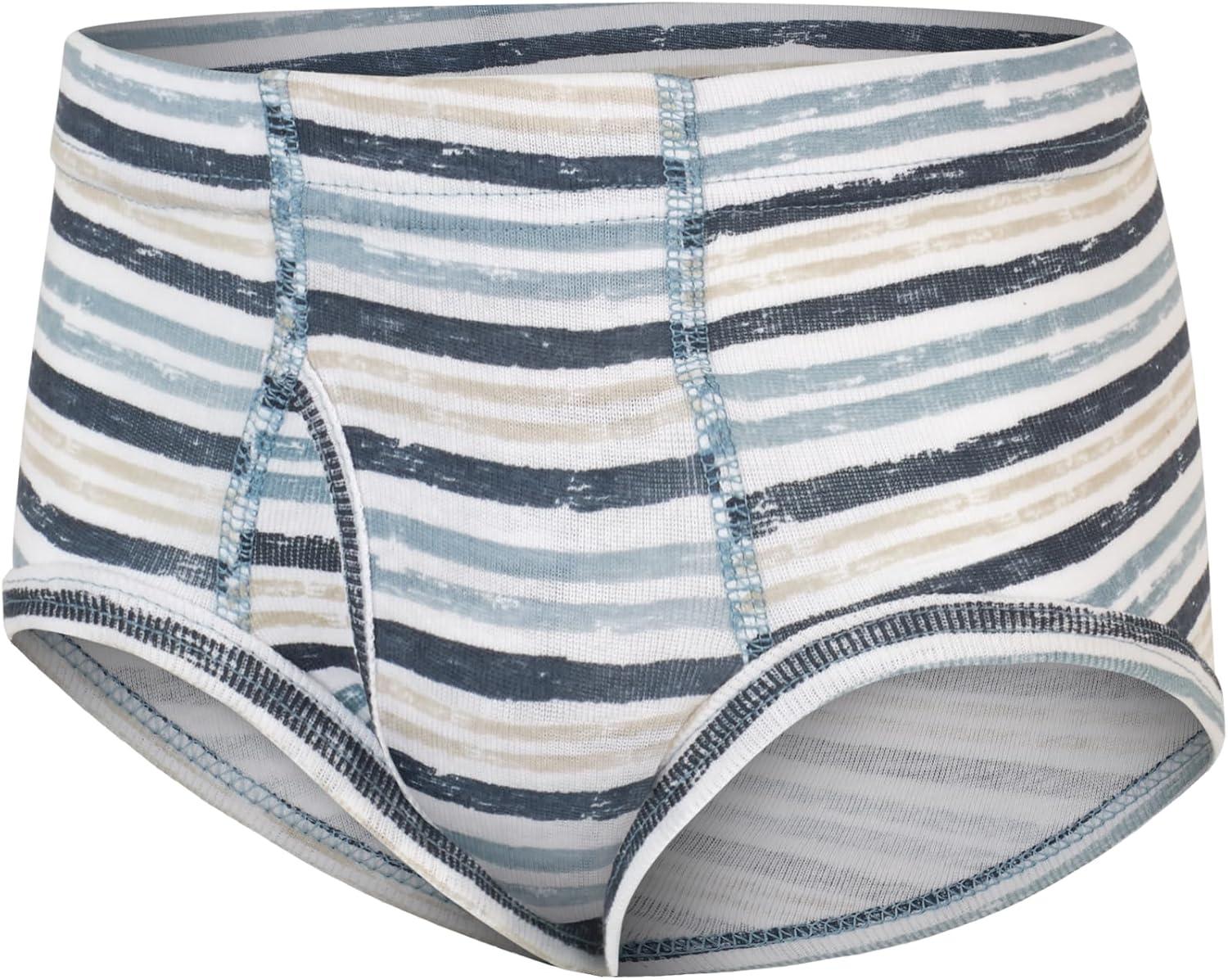 imageHanes Toddler Boys Organic Cotton Underwear Pure Comfort 100 Cotton Boxer Briefs Available 10 ampamp 7 PackTan White Blue Green Beige