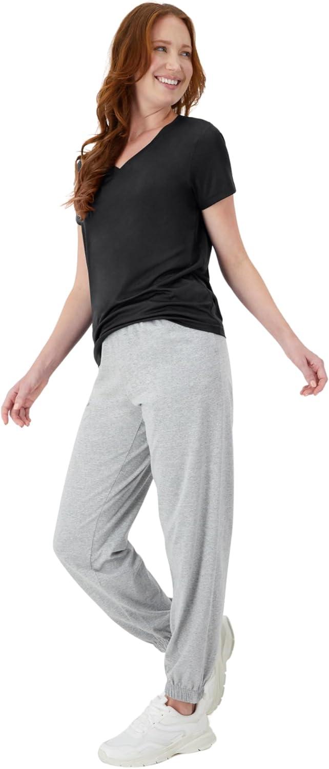 imageHanes Womens Cool Dri Performance VNeck TShirt MoistureWicking Short Sleeve Tee 40 UPF Protection 1 Or 5 PackBlack 1 Pack