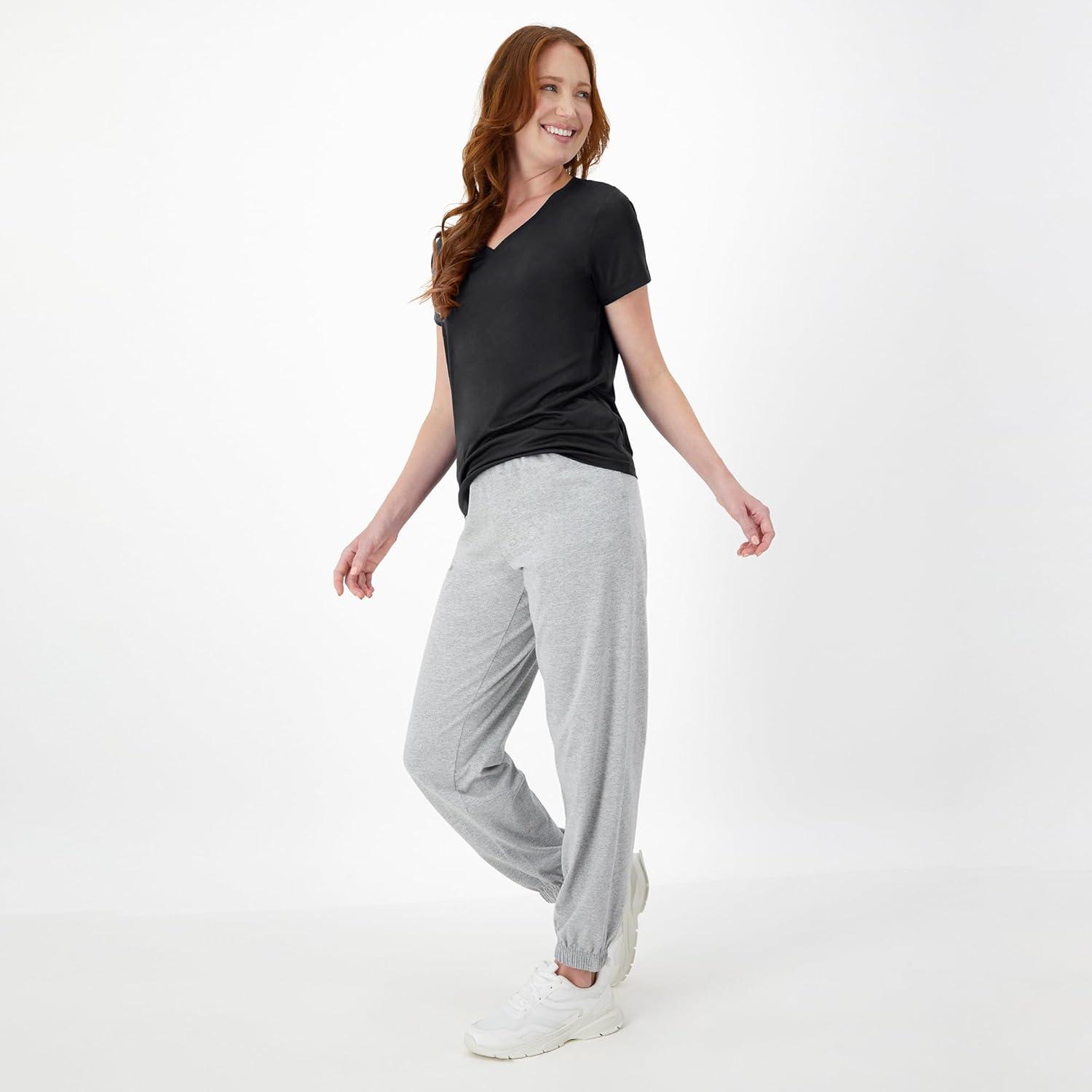 imageHanes Womens Cool Dri Performance VNeck TShirt MoistureWicking Short Sleeve Tee 40 UPF Protection 1 Or 5 PackBlkWhtNvyPnkBl 5 Pack