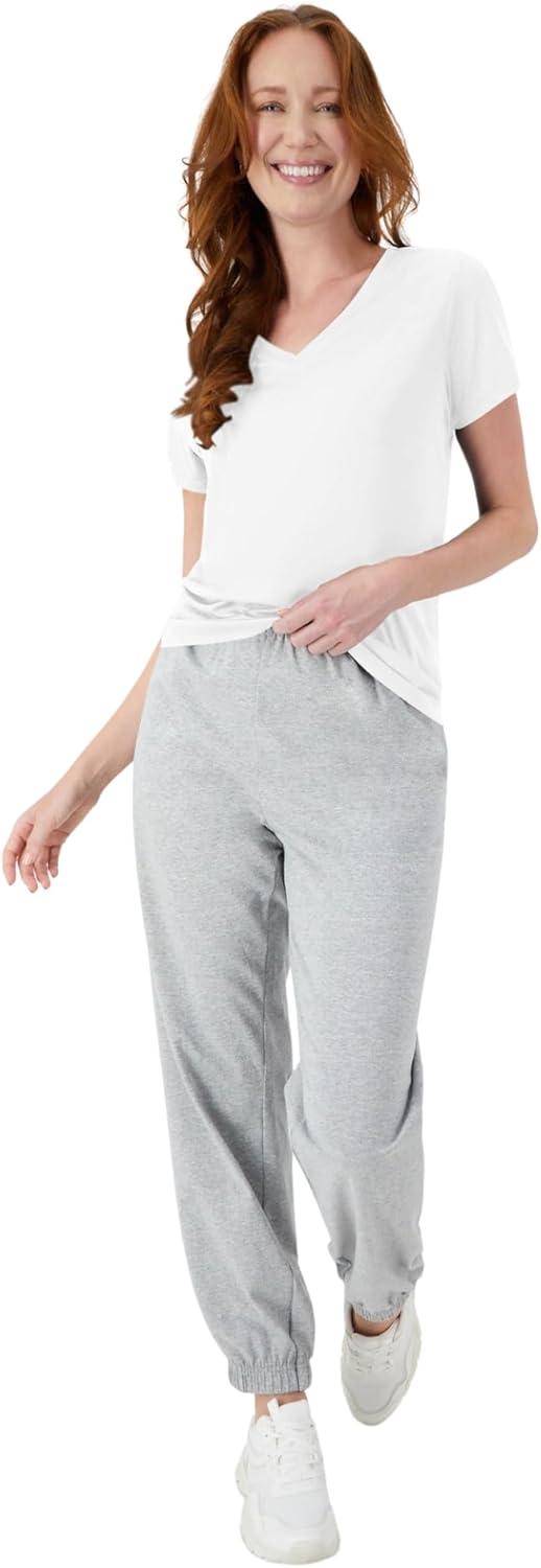 imageHanes Womens Cool Dri Performance VNeck TShirt MoistureWicking Short Sleeve Tee 40 UPF Protection 1 Or 5 PackWhite 1 Pack