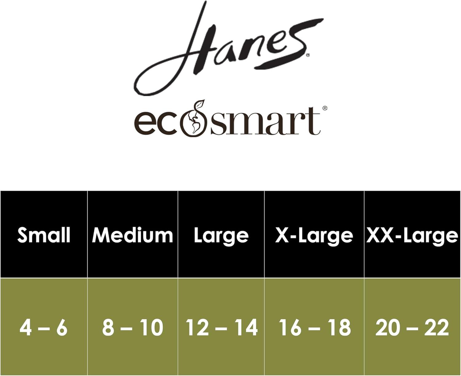 imageHanes Womens EcoSmart Cozy Fitted Leggings StraightBlack