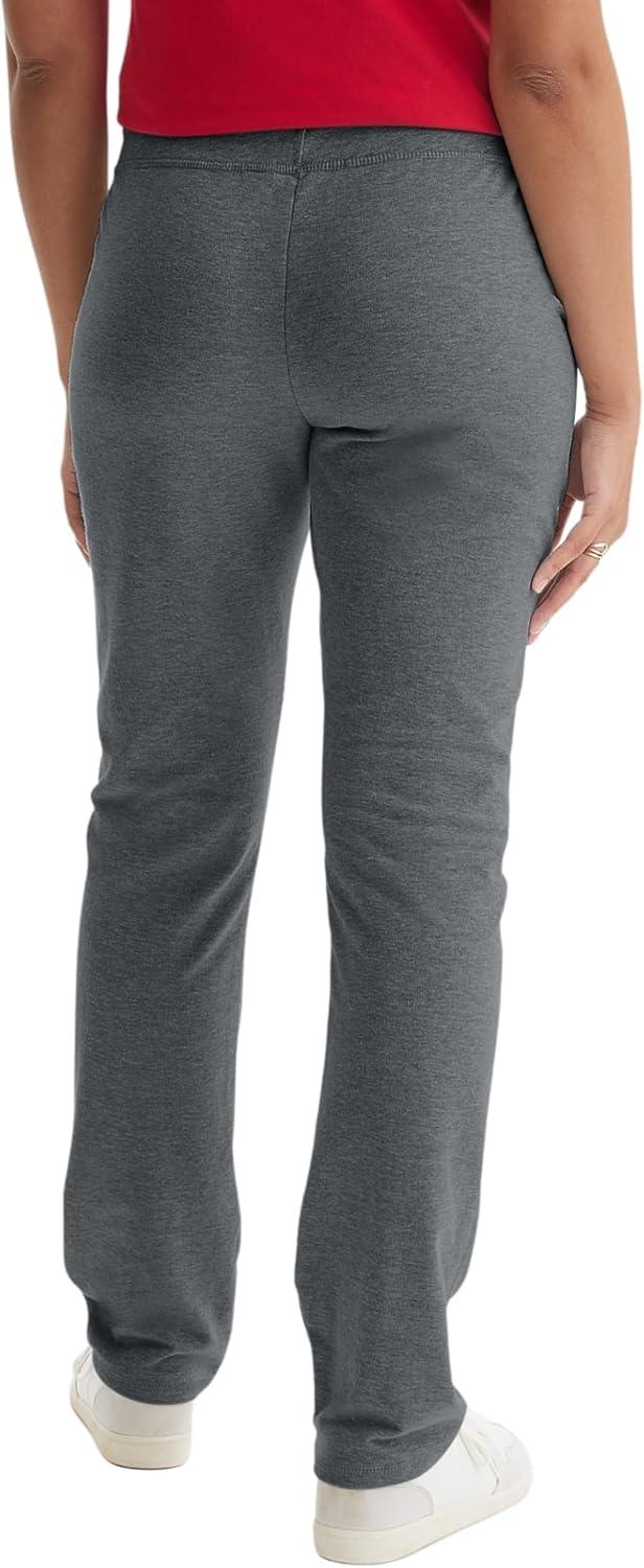 imageHanes Womens French Terry Pant with PocketsCharcoal Heather