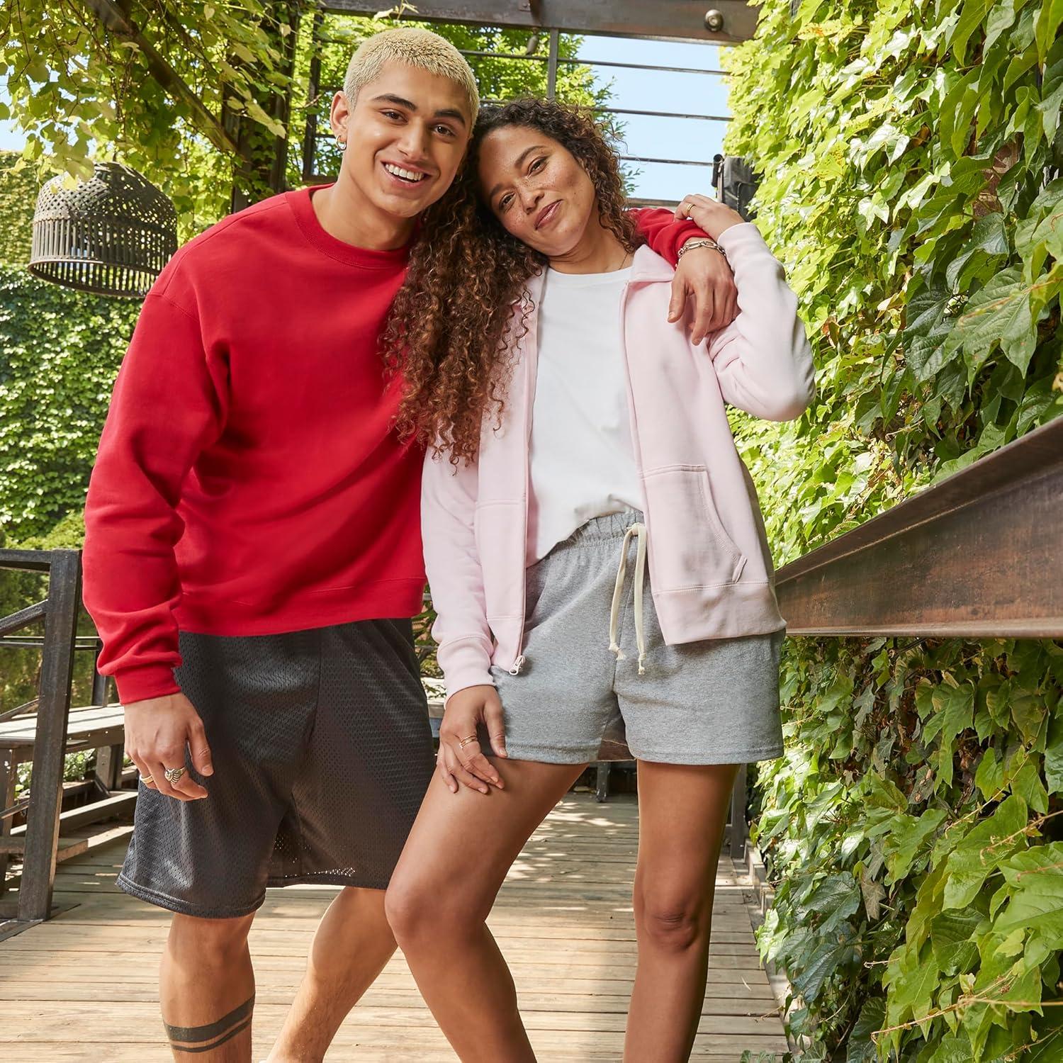 imageHanes Womens Jersey Pocket Shorts Drawstring Cotton Jersey Shorts 7quot InseamNavy