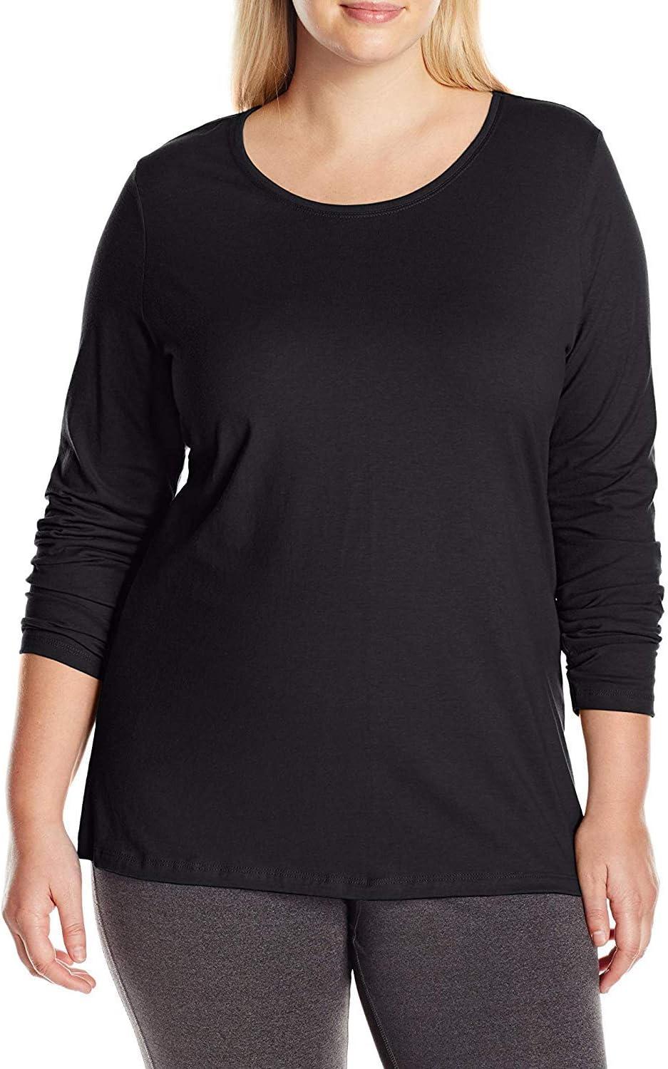 imageHanes Womens Just my size Cotton Jersy T shirtEbony