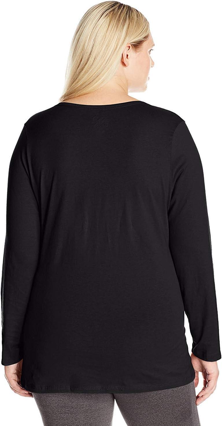 imageHanes Womens Just my size Cotton Jersy T shirtEbony