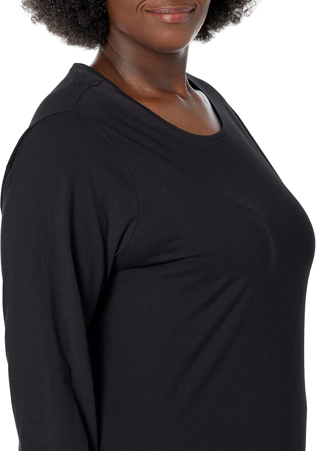 imageHanes Womens Just my size Cotton Jersy T shirtEbony