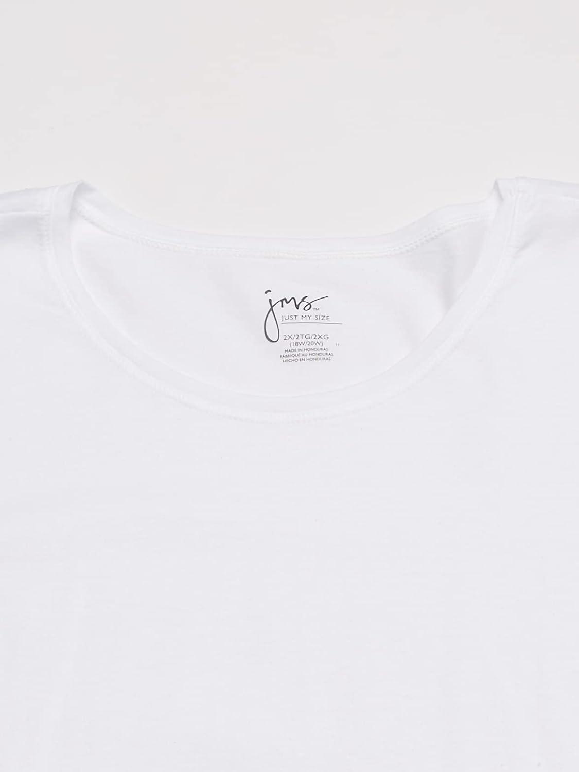 imageHanes Womens Just my size Cotton Jersy T shirtWhite