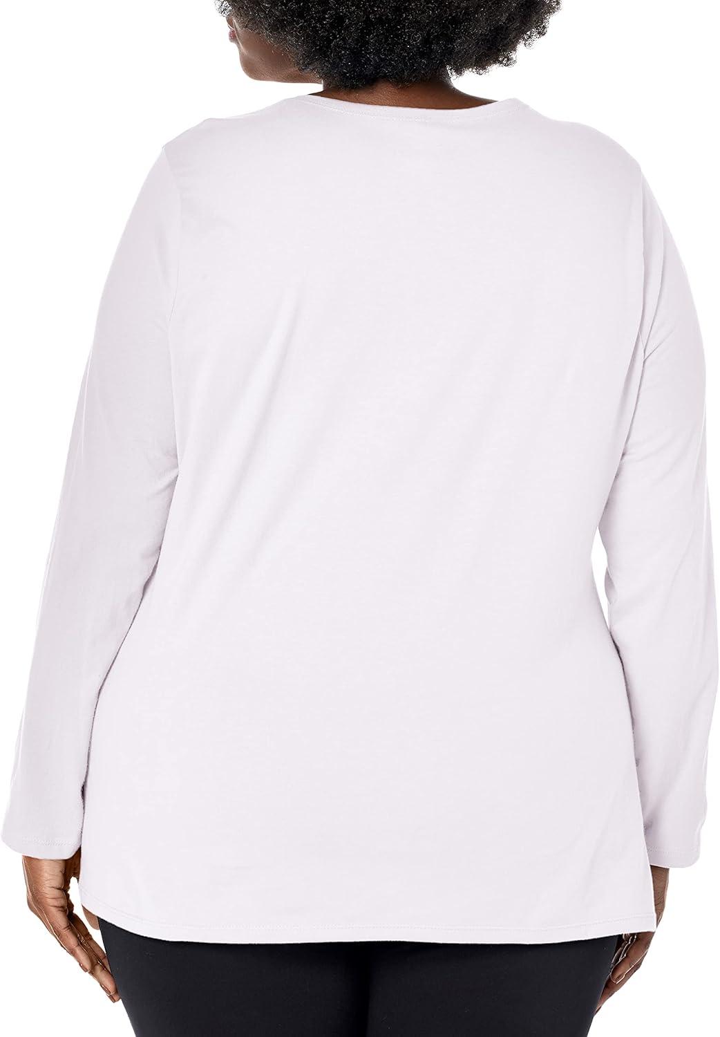 imageHanes Womens Just my size Cotton Jersy T shirtWhite