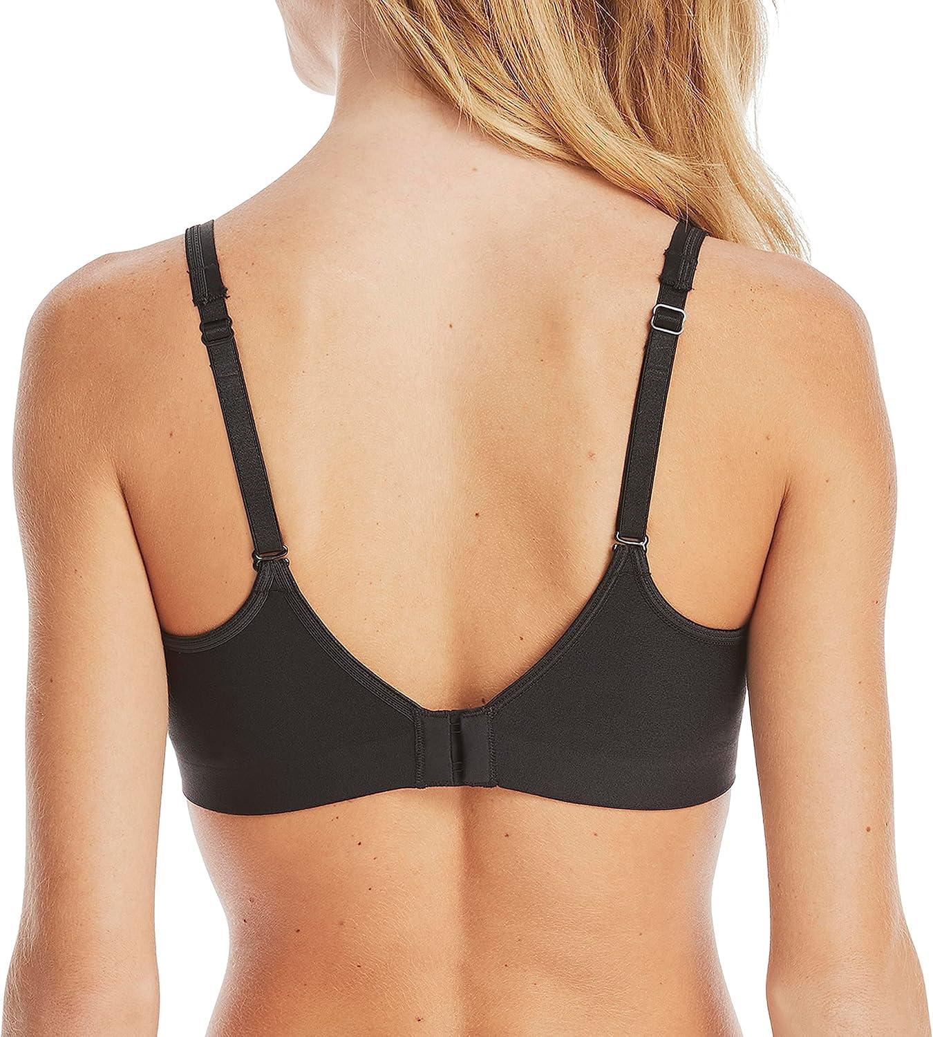 imageHanes Womens SmoothTec ComfortFlex Fit Wirefree Bra MHG199Black
