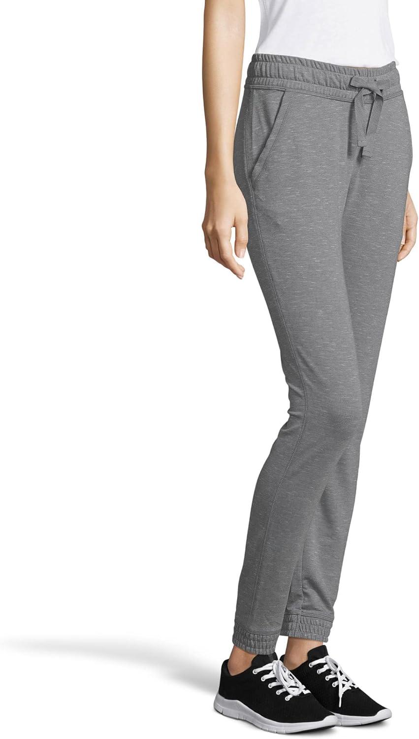 imageHanes Womens Triblend French Terry Jogger with PocketsDada Grey Heather