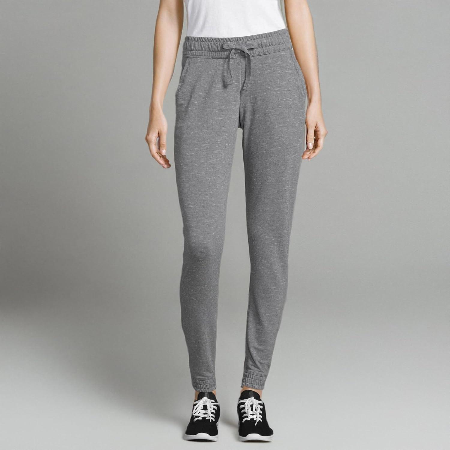 imageHanes Womens Triblend French Terry Jogger with PocketsDada Grey Heather