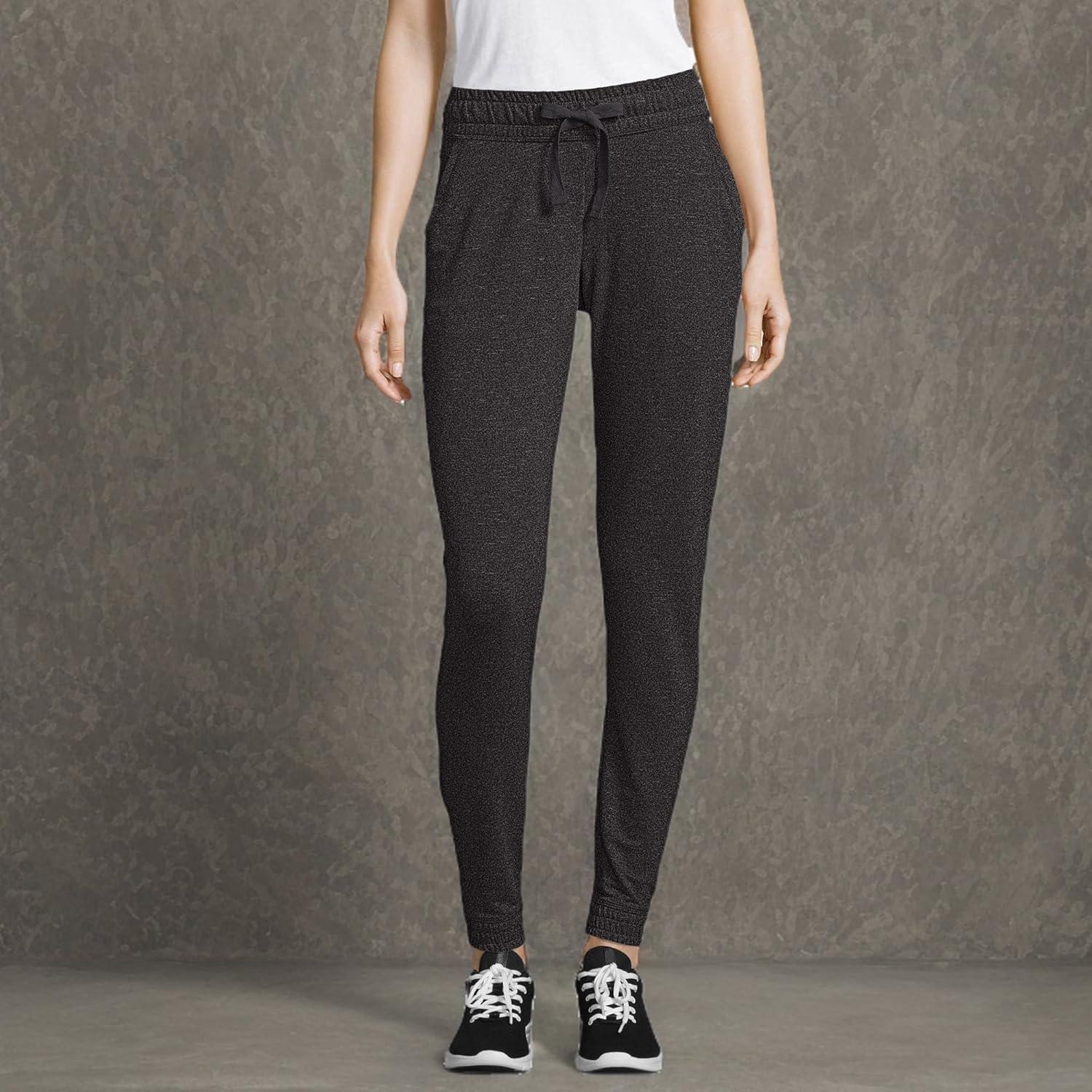 imageHanes Womens Triblend French Terry Jogger with PocketsGrey