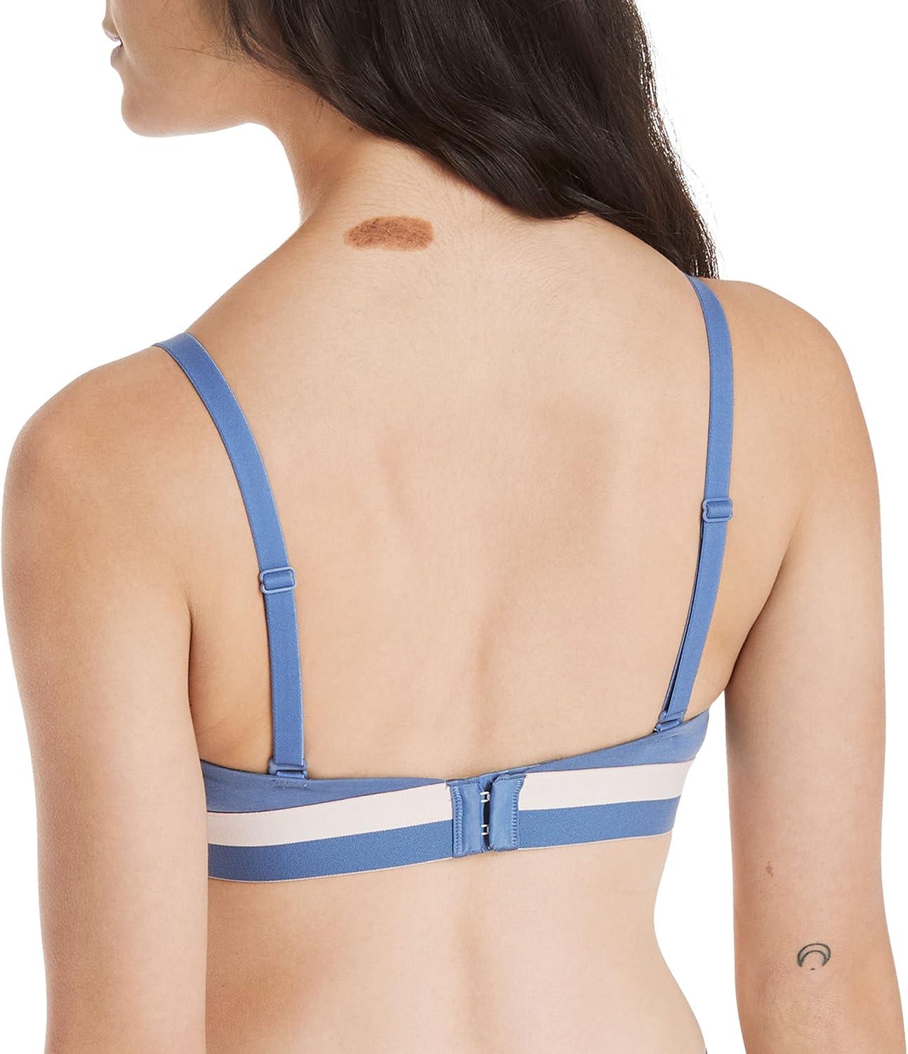 imageHanes Womens Wireless Natural Lift Modal Full Coverage Bra Wirefree TShirt Bra Sizes S2XMagical Blue