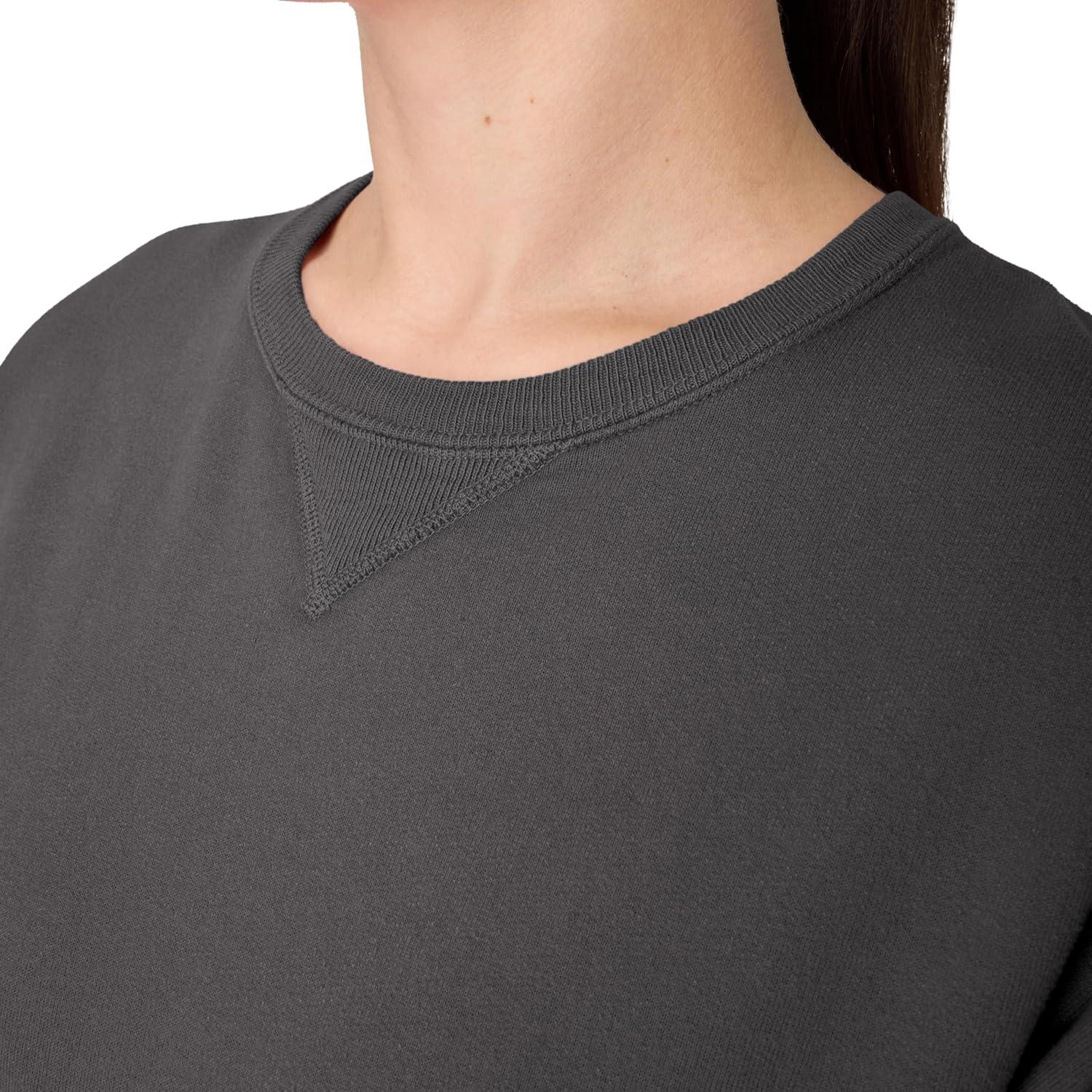 imageHanes mens Comfortwash Garment Dyed SweatshirtNew Railroad Gray