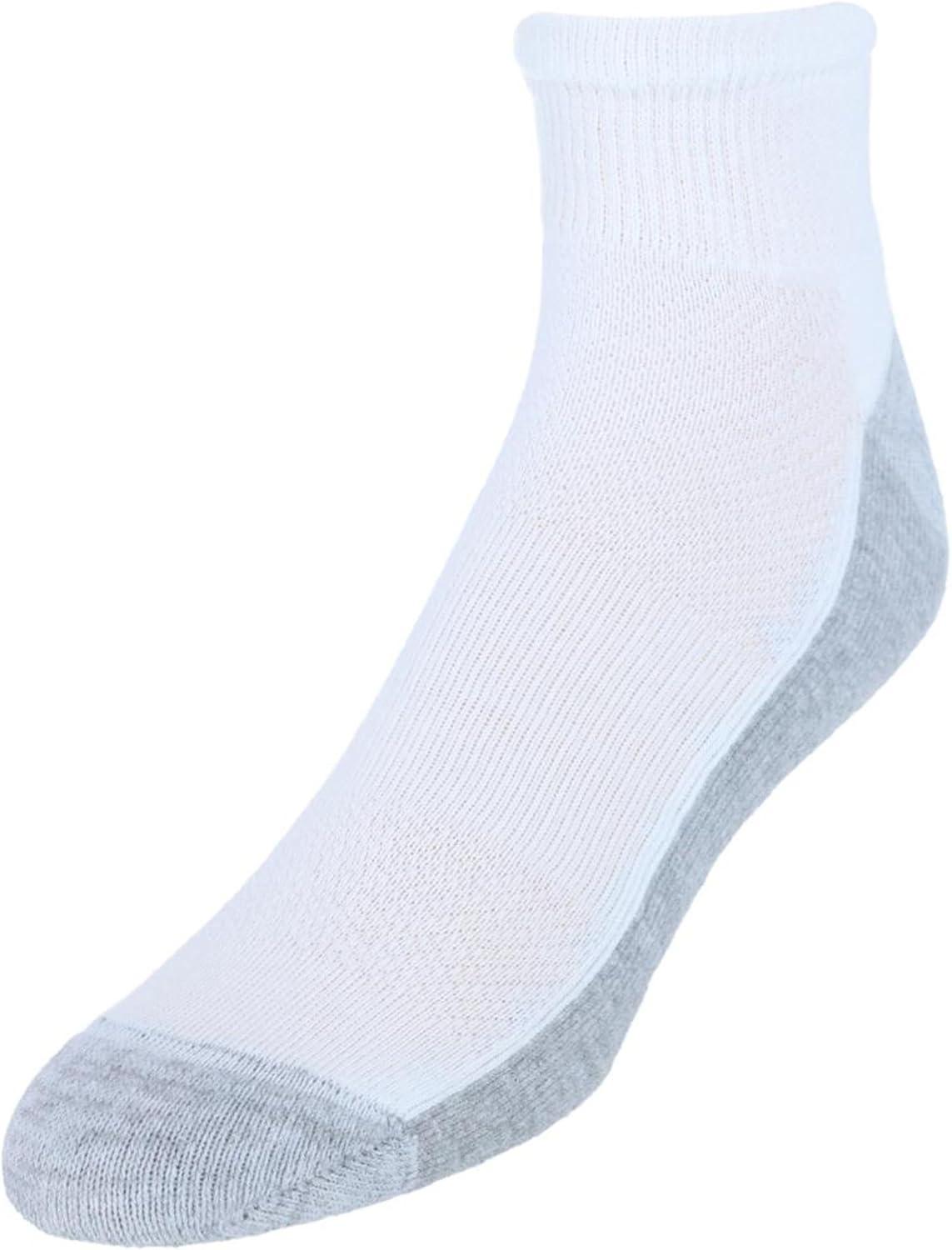 imageHanes mens Socks Xtemp Cushioned Ankle Socks 12packWhite 12 Pack