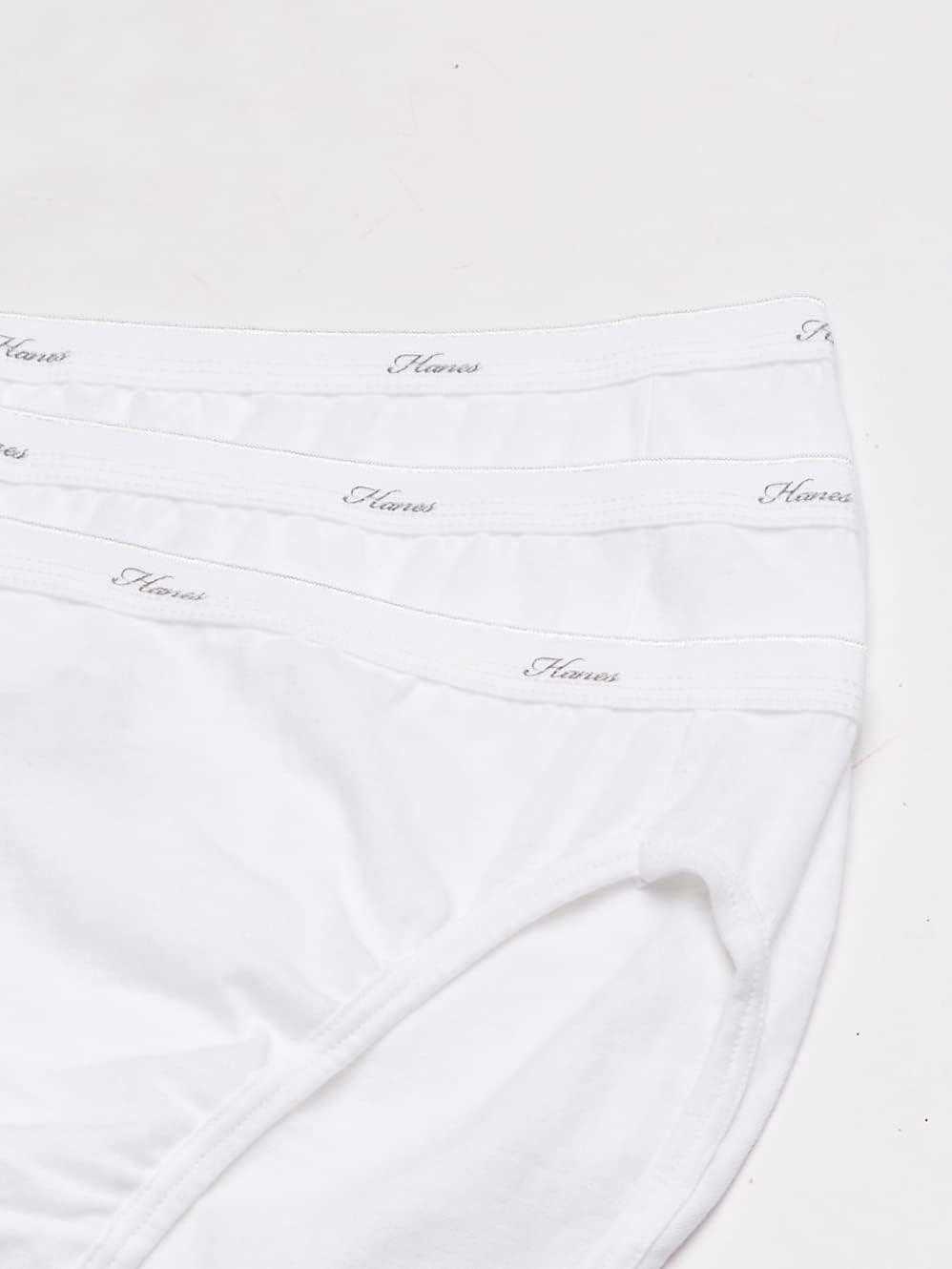 imageHanes womens Highcut Panties Pack Highwaisted Briefs Moisturewicking Cotton Underwear 10pack Colors May VaryWhite 10pack