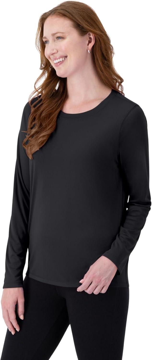 imageHanes womens Sport Cool Dri Performance Tshirt Short Or Long SleeveBlack 1 Pack